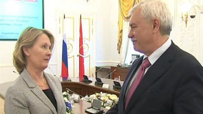Губернатор Петербурга встретился с генконсулом Финляндии