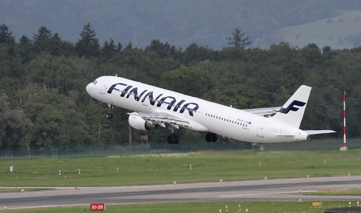 Авиакомпания Finnair оставила бронирование билетов на август только в Петербург