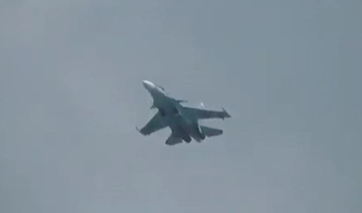Видео нештатной ситуации с Су-30 появилось в сети - tvspb.ru