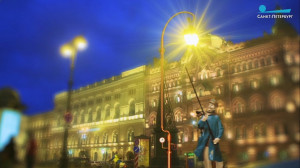 Петербург в разрезе: показываем роскошные фонари Петербурга