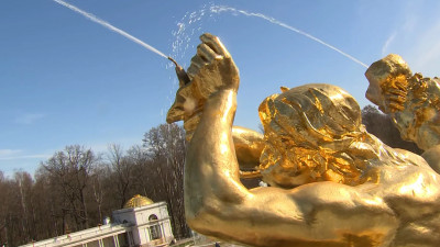 Водонапорная система в Петергофе работает по технологии петровского времени