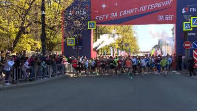 В Петербурге стартовал главный полумарафон страны «ЗаБег.РФ»