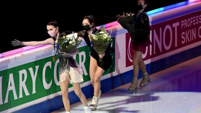 Российские фигуристки заняли весь пьедестал на чемпионате мира в Стокгольме