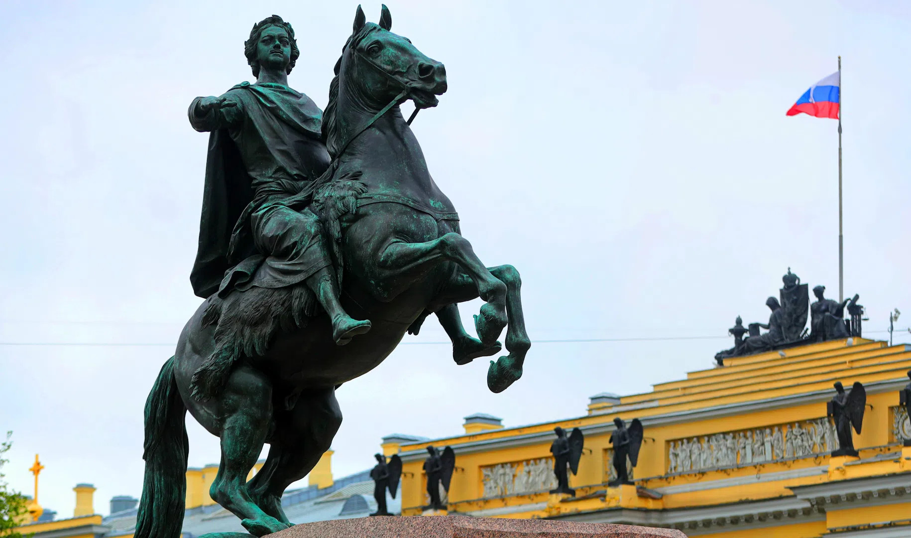 Медный всадник памятник в санкт петербурге отлитый по проекту