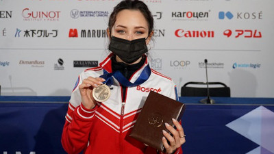 Елизавета Туктамышева расплакалась, когда увидела оценки за произвольную программу на чемпионате мира