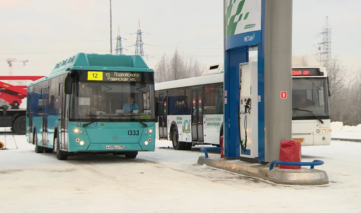 На дорогах Петербурга появится 39 новых автобусов, работающих на природном газе - tvspb.ru