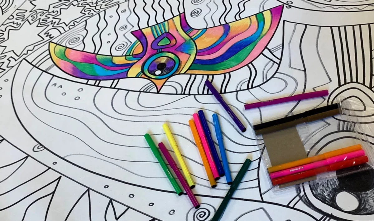 В Выборгском замке планируют попасть в Книгу рекордов России с самой большой раскраской - tvspb.ru