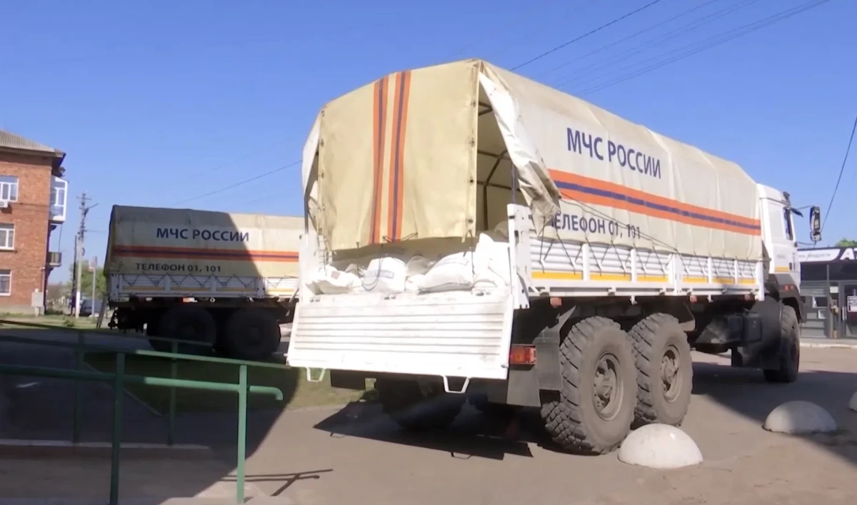 Более 18 тысяч тонн гуманитарной помощи доставила Россия на Украину - tvspb.ru