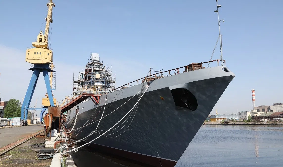 В Петербурге приступили к испытаниям фрегата «Адмирал Головко» - tvspb.ru