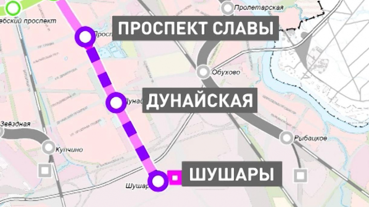 Проспект славы санкт петербург на карте