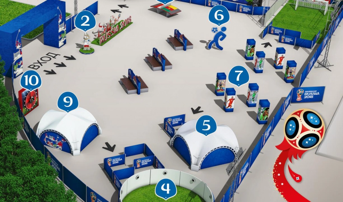 FIFA показала, как будет выглядеть Парк футбола на Пионерской площади - tvspb.ru