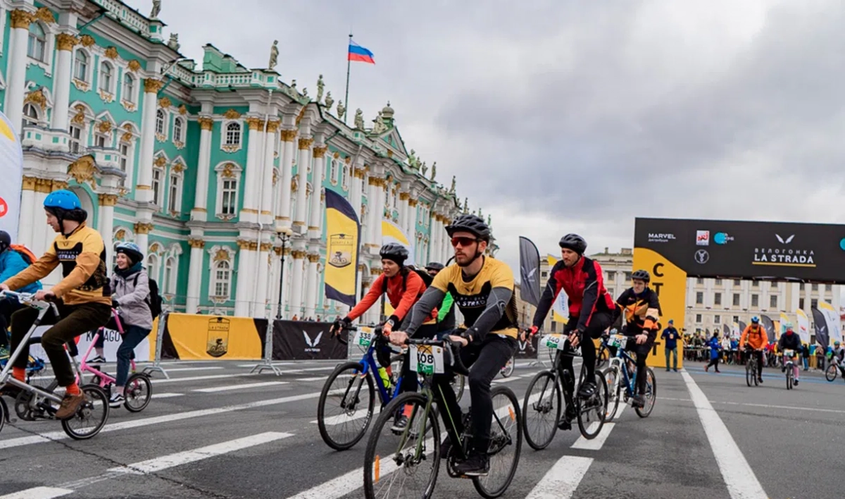 Велосипедная гонка La Strada ограничит движение транспорта в центре Петербурга - tvspb.ru