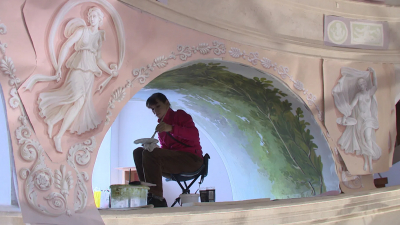 Художники рассказали, как восстановили интерьеры Зубовского флигеля по нескольким сохранившимся деталям