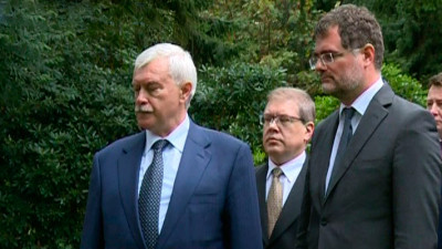 Георгий Полтавченко возглавил делегацию Петербурга в Гамбурге