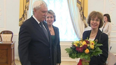 Генконсул Германии Хайке Пайч провела прощальную встречу с Георгием Полтавченко