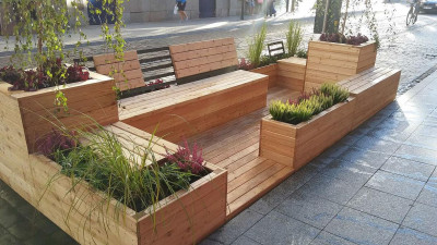 Петербургские рестораторы предложили организовать парклеты под летние террасы