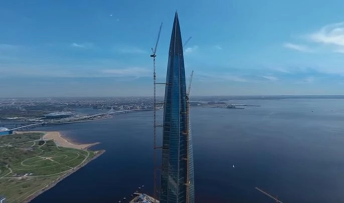Строители «Лахта-центра» устроили видеоэкскурсию по комплексу в формате 360 - tvspb.ru