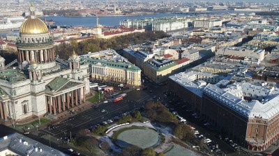 Индекс самоизоляции в Петербурге утром в пятницу показывает стремительное падение