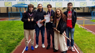 Команда СПбГИКиТ победила на соревнованиях по городошному спорту