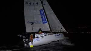 Семь футов под килем: петербургская яхтсменка Ирина Грачёва лидирует в трансатлантической парусной гонке Mini-Transat 2021.