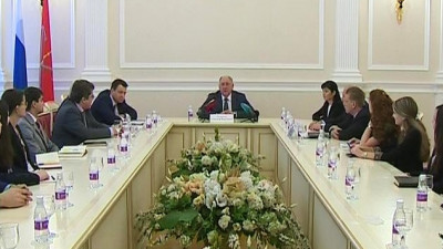 Стажировка «Открытый Смольный» началась со встречи с Александром Говоруновым