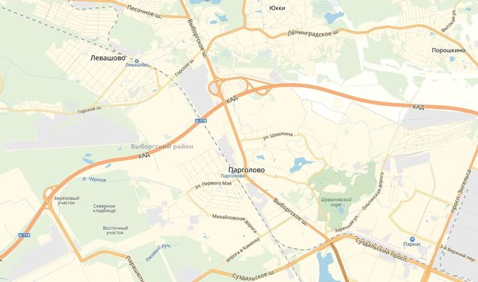 Съезд с ЗСД на КАД в сторону Выборгского шоссе перекроют 7 сентября - tvspb.ru