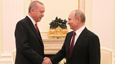 В Кремле проходит встреча Путина и Эрдогана