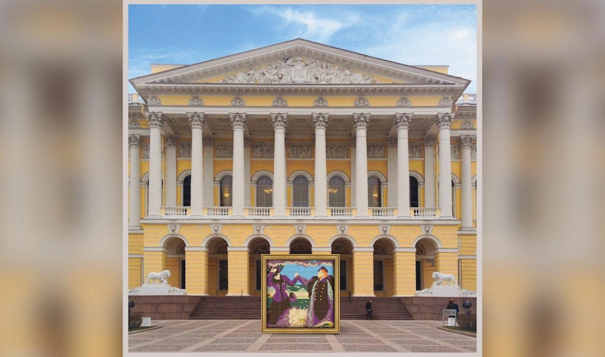 В Русском музее картину Репина соберут из шоколадных конфет - tvspb.ru