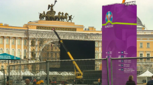 Фан-зона на Дворцовой площади. В Петербурге открывается новая территория для просмотра матчей ЕВРО — 2020