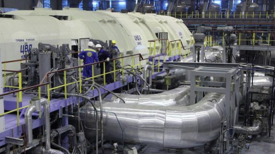 На инновационном энергоблоке ЛАЭС успешно выполнен пробный пуск турбины