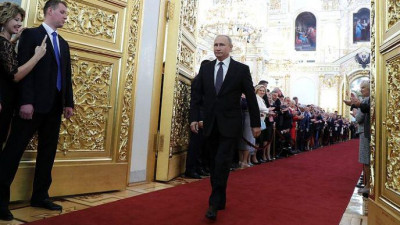 В Кремле началась церемония инаугурации Путина