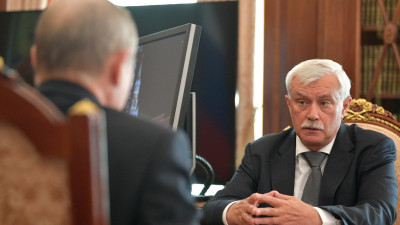 Полтавченко рассказал Путину о развитии Петербурга до 2035 года