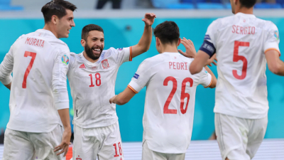 Испания обыграла Швейцарию в 1/4 финала Евро-2020 в Петербурге
