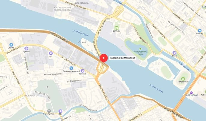 Движение по ЗСД в южном направлении от набережной Макарова до КАД закроют на час - tvspb.ru