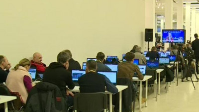 За обращением Путина к Федеральному собранию будут следить 700 журналистов