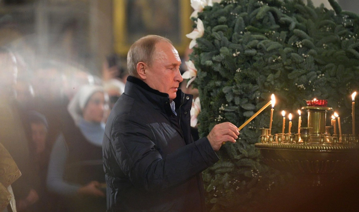 Владимир Путин поздравил православных христиан с Рождеством - tvspb.ru