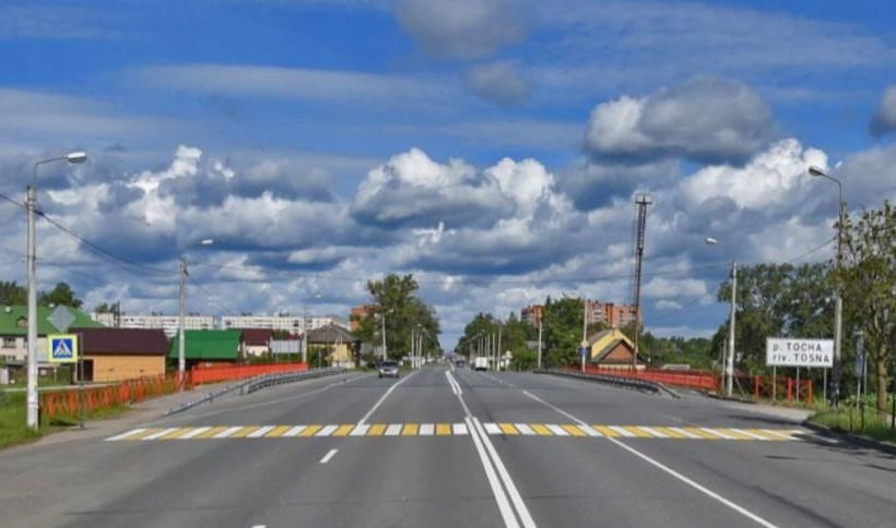 На мосту через Тосно на трассе М-10 ограничат движение - tvspb.ru
