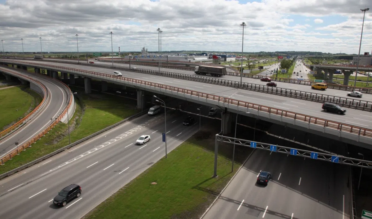 На КАД между развязками с Мурманским и Колтушским шоссе перекроют две полосы движения - tvspb.ru