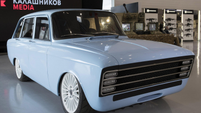 «Калашников» представил концепт электрокара на базе «Иж-Комби»