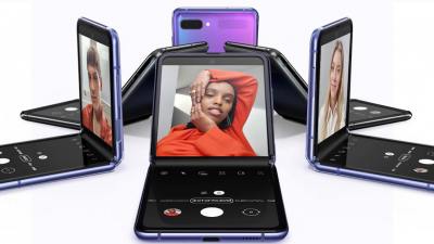 Samsung презентовал новый смартфон со складывающимся экраном