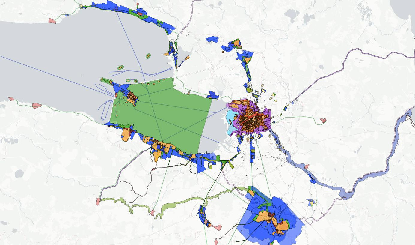 Зоны всемирного наследия ЮНЕСКО нанесли на карту Петербурга | Телеканал  Санкт-Петербург