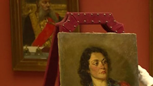 «Портрет женщины с гранатовым кулоном» в Русском музее