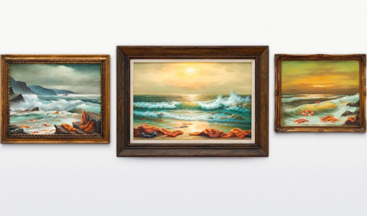Триптих Бэнкси выставят на аукционе Sotheby&#8217;s - tvspb.ru