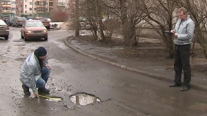 Карта ям: петербуржцы отмечают дороги, которые нуждаются в срочном ремонте