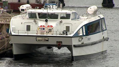 В Петербурге представили катамаран на 150 пассажиров