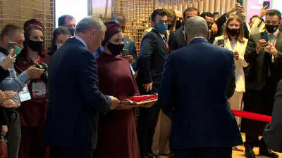 Официальное открытие павильона Катара состоялось на ПМЭФ