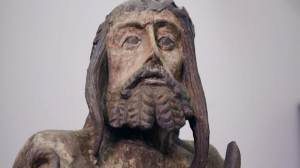 Реставрация скульптуры «Христос страдающий» в Музее истории религии