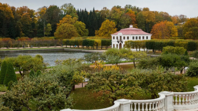 Из-за штормового ветра закрыли парки и часть музеев Петергофа