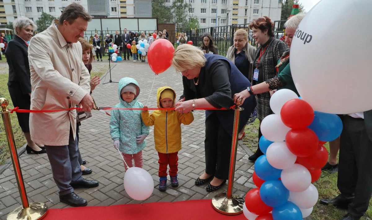 В жилом квартале у площади Победы открылся новый детский сад - tvspb.ru