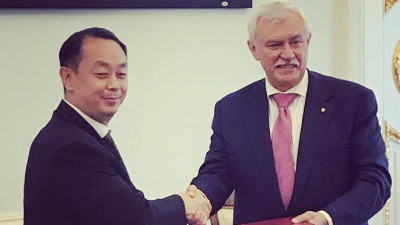 Полтавченко договорился о сотрудничестве с правительством китайского города Ухань